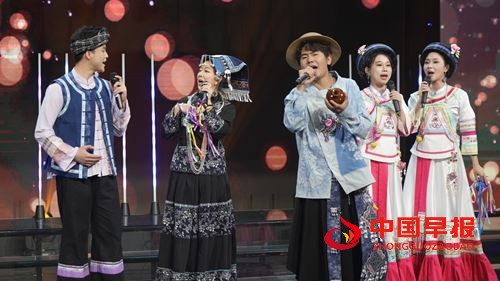 布依族音乐人龙智祥参加《新歌来啦》录制(图4)